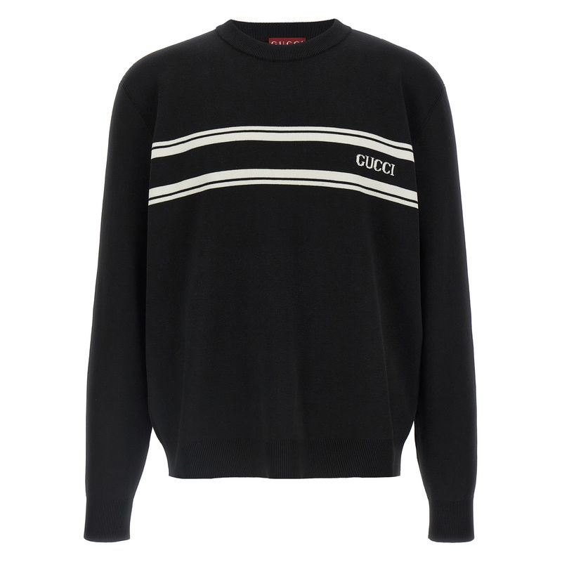 Gucci Men Intarsio Gucci Sweater